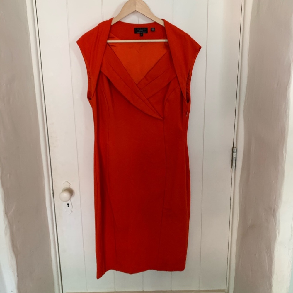 Orange dress